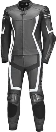 Held Street-Rocket Pro, leather suit 2pcs. , color: Black/White , size: 58
