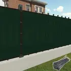 Fence Privacy Screen Green 11FT(H) Garden Yard Windscreen Mesh Shade Net Cover
