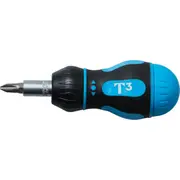 8 IN 1 RATCHET STUBBY SCREWDRIVER
