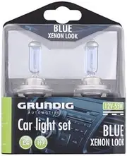 2 Bulbs H7 E4 GRUNDIG Blue Xenon Look Car Light Set 12V-55W