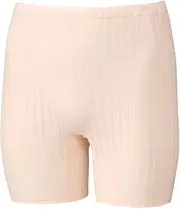 [らくラクパートナー] Wacoal Raku-Raku Partner DPL345 Women's Inner Bottoms, Underwear, Semi-Long, 100% Cotton, Cool Material, Deep Fit, Gentle on The Skin, Senior