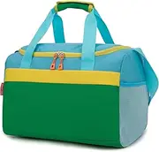 HawLander Sport Duffle Bag for Kids Boys or Girls, Gym Bag for Sports Small, Green Yellow, Gym Bag for Sports