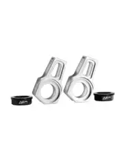 AEM Factory Ducati Chain Adjuster Kit - Scrambler Sixty 2 - Silver