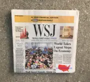 WALL STREET JOURNAL - SAT/SUN APR 12-13 -2025 (WALL STREET SOUNDS THE ALARMS)