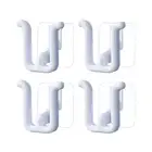 4pcs Slippers Drain Holder Self-adhesive Organization Toilet Drainage Rack Wall