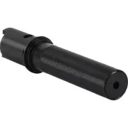 Thrashin Supply Co Black TBW Gen 2 Knurled Throttle Tubes for Harley 23-24