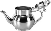 MYCENSE Stainless Steel Teapot Coffee Pot Iced Tea Jug Heat Resistant Cold Water Pitcher Tea Maker for Dorm Office Kitchen Camping