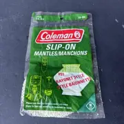 COLEMAN #51 Lantern 51-104 Slip-On Bayonet Style Mantles 2 Per Pack