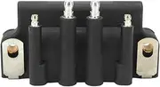Outboard Dual Plug Wire Ignition Coil 0583740 Replacement compatible with Johnson Evinrude 2 HP 2.3 HP 2.5 HP 3 HP 3.3 HP 4 HP 6 HP 8 HP
