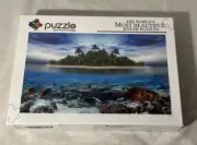 PUZZLE TAKE TIME TO INDULGE 1000 PCs Jigsaw Puzzle Island Scene Turtle Fish