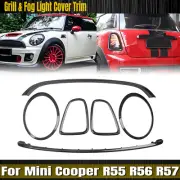 Headlight Taillight Frame Cover Grille Trim For Mini Cooper R55 R56 R57 07-15 (for: Mini)