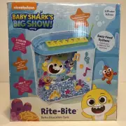 Baby Shark's Big Show Rite-Bite Betta Education Tank 1.13 Gallons Easy-Feed