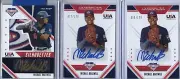 Michael Braswell - Lot (3) 2020 Panini USA Stars And Stripes Patch Auto Relic /5