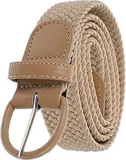 [LIFKOME] 1pc Unisex Waist Belt Elastic Woven Fabric Belt Jeans Belt Sweater Waist Belt