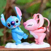 Disney Stitch Lovers Angel Kissing Stitch Figure