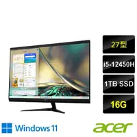 在飛比找momo購物網優惠-【Acer 宏碁】27型i5液晶電腦(Aspire C27-