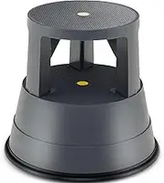 Giantex Rolling Step Stool Kick Stool Ladder w/Non-Slip Platform Casters Home Appliance Mobile Scooter 330 LBS Weight Capacity Gray