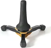 Generic Foldable Tripod Stand for Trumpet Clarinet Flute Oboe Soprano Saxophone Portable Stand Wind Instrument Non-Slip Lightweight Holder Clarinet Accessories Yellow