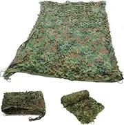 Camouflage Woodland Netting 3M X 3M Lightweight Oxford Fabric Durable Camo Net for Camping Military Hunting Shooting Sunscreen Nets