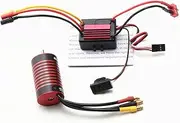 GUYOS Waterproof 2838 4700KV Brushlessc Motor & 35A Brushless ESC Replacement for 1/14 1/16 SCY/HSP//HPI Remote Control Car Truck