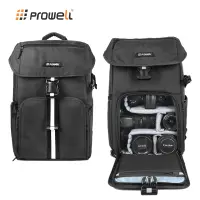 在飛比找PChome24h購物優惠-【Prowell】多功能相機後背包 相機保護包 專業攝影背包