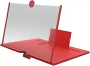 12 inch High Definition Mobile Phone Screen Amplifier with Magnifying Phone Desk Holder for Movie Game Phone Amplifier