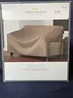 Threshold Loveseat Cover - Brown - 55 1/2 in L X 34 in WS in H140.0 cm X 86.3 cm