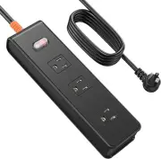 Surge Protector Power Strip,6 FT Flat Plug Outdoor Extension Cord,Surge Protecto