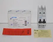 New Eaton FAZ-C3/2-NA-DC 137250 Moeller Mini Circuit Breaker 3A 250VDC 2P Module