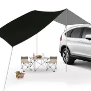 Car Awning Tent Sun Shelter Car Tailgate Shade Road Trip Camping Canopy Shade