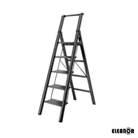 在飛比找momo購物網優惠-【ELEANOR 艾尼若】五步鋁梯(摺疊鋁梯 工具梯 伸縮梯