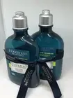 2 X L'Occitane En Provence L'Homme Cedrat Men's Perfumed Shower Gel 8.4 oz New