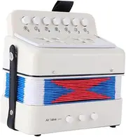 WHAMVOX Educational Mini Accordion for Boys and Girls Safe Music Toy Abs Metal Enhance Cognitive Skills Perfect Present for Children over 3