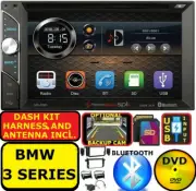 BMW E46 3 SERIES BLUETOOTH TOUCHSCREEN CD/DVD USB AUX SD MP3 CAR RADIO STEREO (for: BMW)