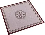 Mahjong Mat Card Table Cloth, Mahjong mat Anti Slip Noise Reduction Polyester Fiber Game Mat with Rubber Backing for Poker Cards Mahjong and Tile Games(31.5x31.5inch/80x80cm)