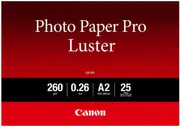 Canon Photo Paper Pro Luster A2 (25 sheets)