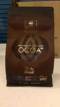 在飛比找Yahoo!奇摩拍賣優惠-法國 cacao barry 醇品歐可亞70%(鈕釦)黑巧克