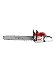 [Giantz] 62cc Petrol Commercial Chainsaw 22" Bar E-Start in Red