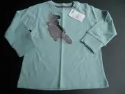 Boys Pumpkin Patch long sleeve tee with graphic print Size 1 NWT