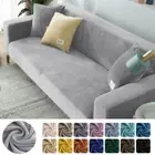 Elastic Sofa Covers Solid Couch Cover L Shaped Sofa Cover Protector Bench Covers