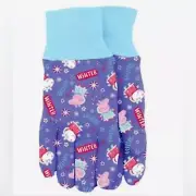 Peppa Pig jersey gloves Ages 3-6