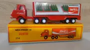Very Rare Wrong Vintage Tin Toy Coca Cola Truck Cyrillic Made in Bulgaria