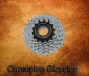 Orig! 6 SPEED MULTIPLE FREEWHEELS 14/28T FRICTION M2A BLACK/ZINC SUN RACE 125218