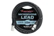 Precision Audio XLR To XLR Studio Stage Microphone Lead 10m MLEAD10