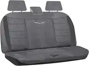 Sperling RM Williams RMW Longhorns Suede Velour Grey Rear Car Seat Cover Universal