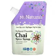 NuNaturals, NuStevia Pourable Chai Spice Syrup, 6.6 fl oz, (0.2 l)