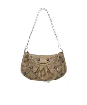 Balenciaga Le Cagole Mini Shoulder Bag One size Brown