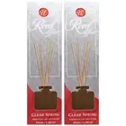 Clear Spring Reed Diffuser - Essential Oil Diffuser, 35ml (1.18oz) (Pack of 2)