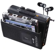 K8 Cassette Tape Player Portable + Cassette Recorder + New + AM/FM Walkman Ca...