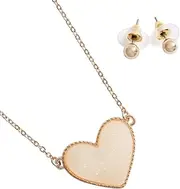 [RIAH FASHION] Aromatherapy Essential Oil Diffuser Lava Stone Bead Charm Chain - Volcanic Rock Locket Pendant Perfume Necklace Heart/Owl/Filigree/Flower